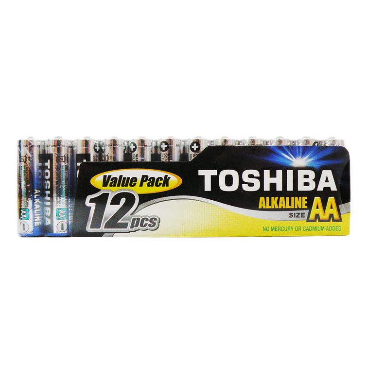 Toshiba Alkaliparisto High Power AA sormi 1,5V 12kpl blister