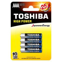 Toshiba Alkaliparisto High Power AAA mikro 1,5V
