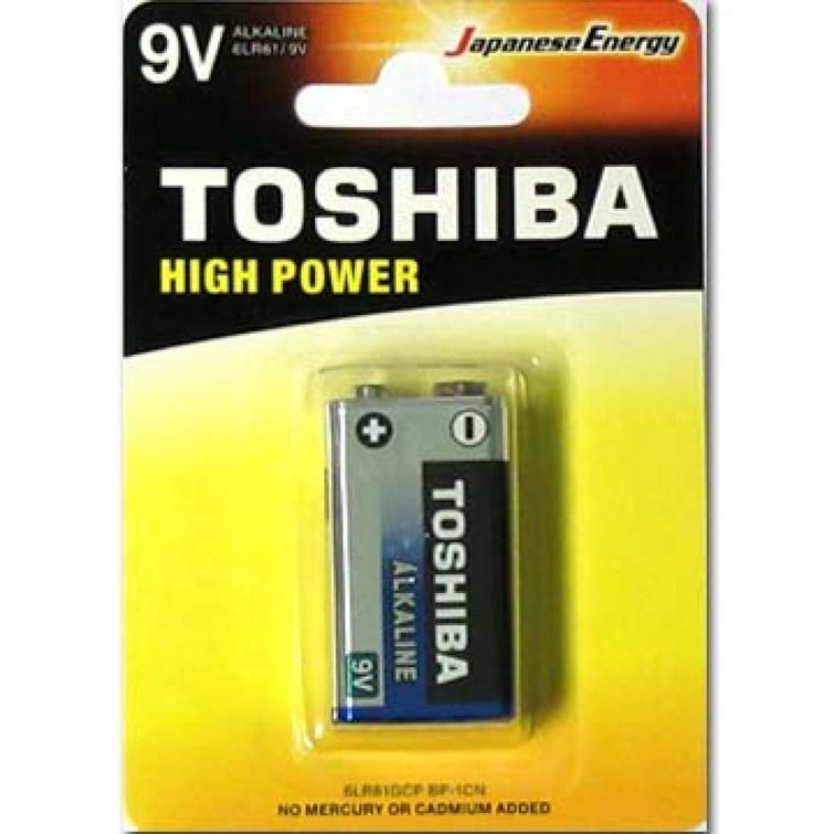 Toshiba Alkaliparisto High Power 9V neppari