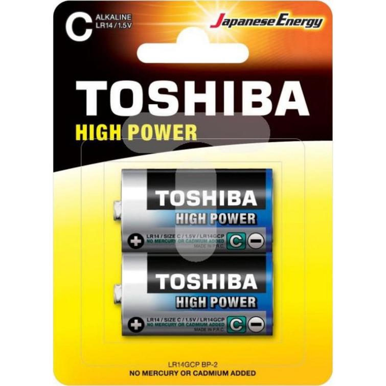 Toshiba Alkaliparisto High Power C keskikoko 1,5V