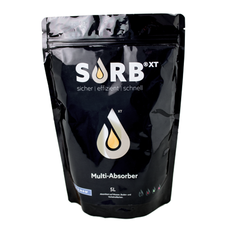 SORB®XT ORGAANINEN ÖLJYNIMEYTYSAINE JA MULTI IMEYTYSYAINE 5L säkki