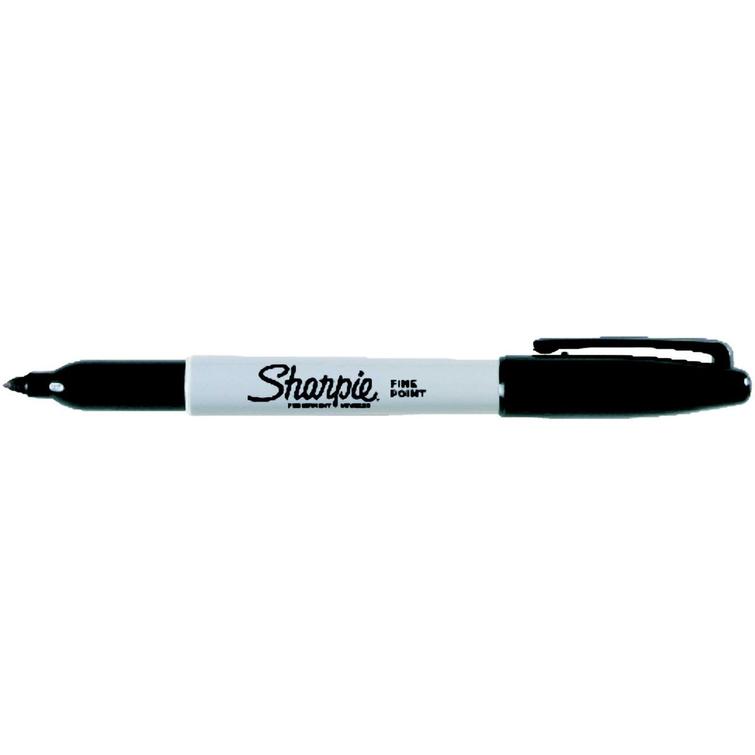Sharpie musta Fine kapea 1-1,9mm